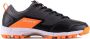 Grays hockeyschoenen zwart oranje junior Zwart Oranje - Thumbnail 1