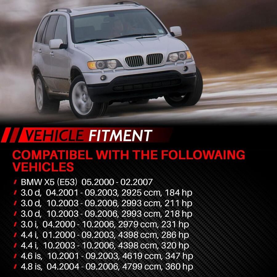 Greep voor achterklep vervanging voor BMW X5 E53