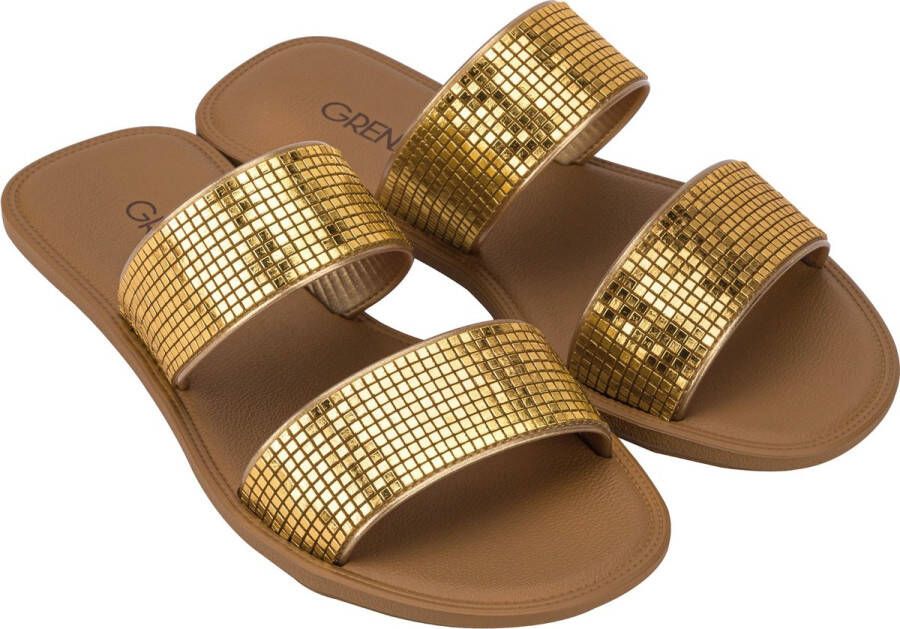 Grendha Buriti Icone Slippers Dames Gold