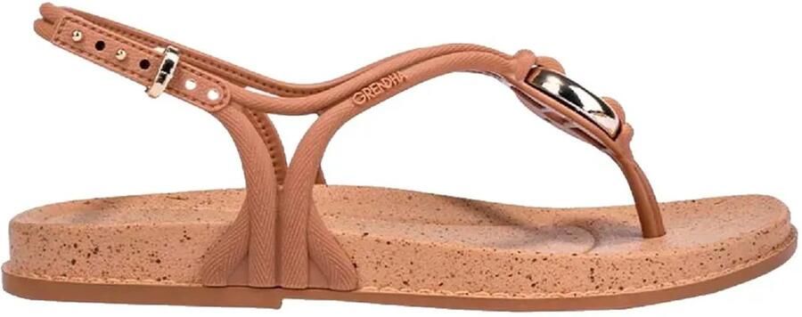 Grendha Exotica Sandalen Bruin Vrouw