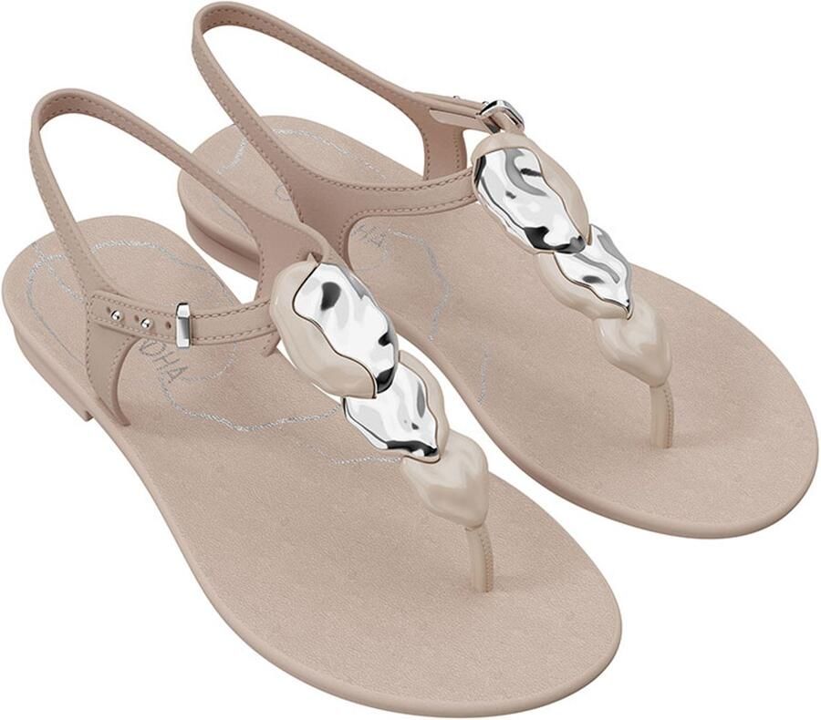 Grendha Refino Sandalen Beige Vrouw