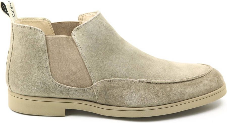 Greve Tufo Beige Heren Chelseaboots Taupe Brons Kleur Taupe Brons - Foto 2