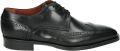 Greve 4970.88-002~~~~~~~~~~~~~~~~~~~ Nette herenschoenen Heren veterschoen Zwart - Zwart