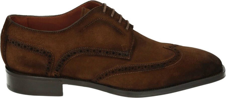 Greve 4970.88-007 Volwassenen Heren veterschoenNette herenschoenen Cognac