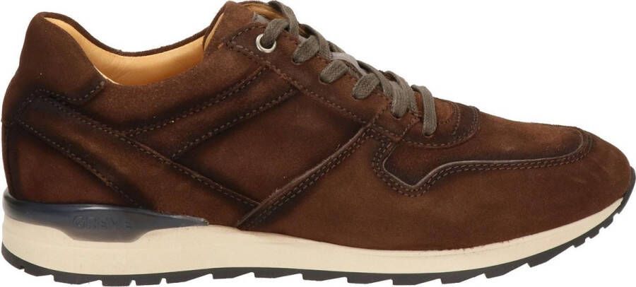 Greve 7243.35~~~~~~~~~~~~~~~~~~~~~~~ Lage sneakersVrije tijdsschoenenHeren sneakers Bruin
