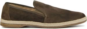 Greve Espadrilles Heren Instappers Herenschoenen Suède 6379 Bruin