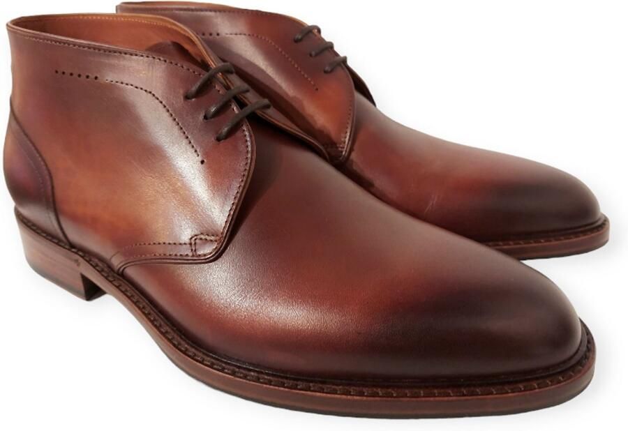 Greve 4578.88-001 Volwassenen Business half-hoogNette herenschoenen Cognac - Foto 2