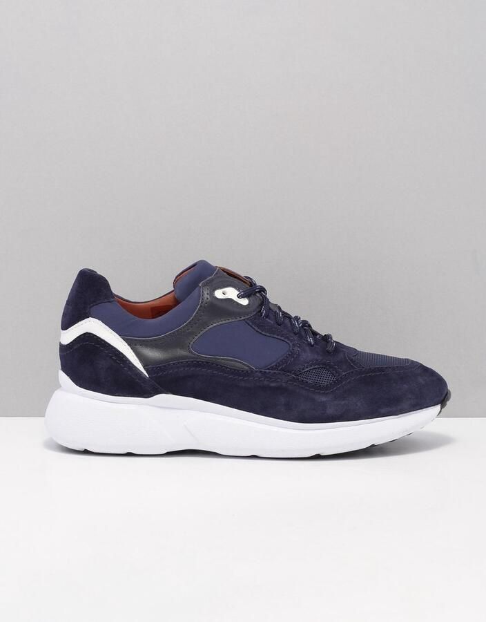 Greve 7257 sneakers heren blauw tempesta suede 42 (8)