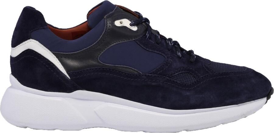 Greve 7257 sneakers heren blauw tempesta suede 43 (9)