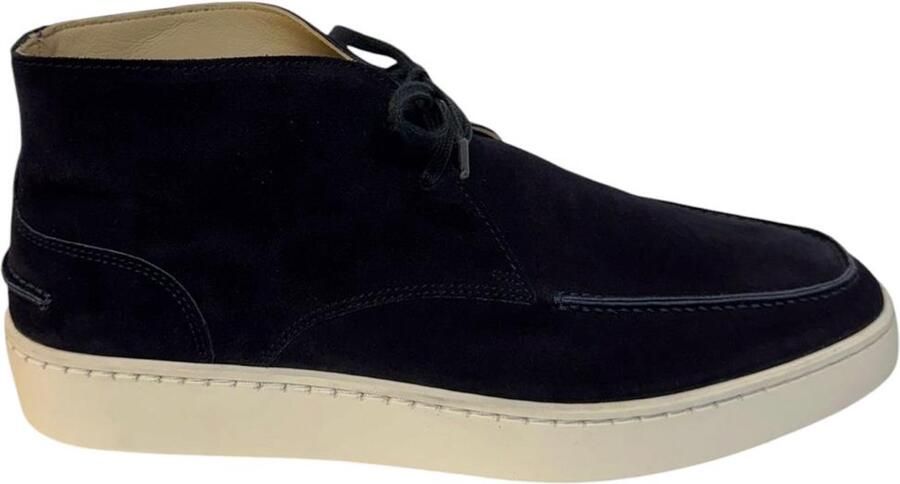 GREVE Hoge Sneakers Heren Wave 2525 Suède Blauw