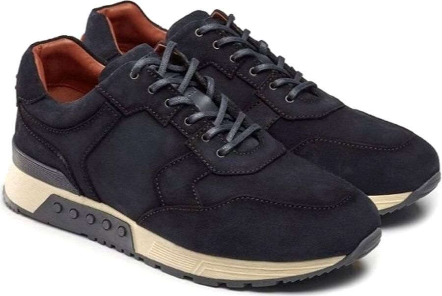 Greve 4289.88-001~~~~~~~~~~~~~~~~~~~ Lage sneakersVrije tijdsschoenenHeren sneakers Cognac - Foto 4