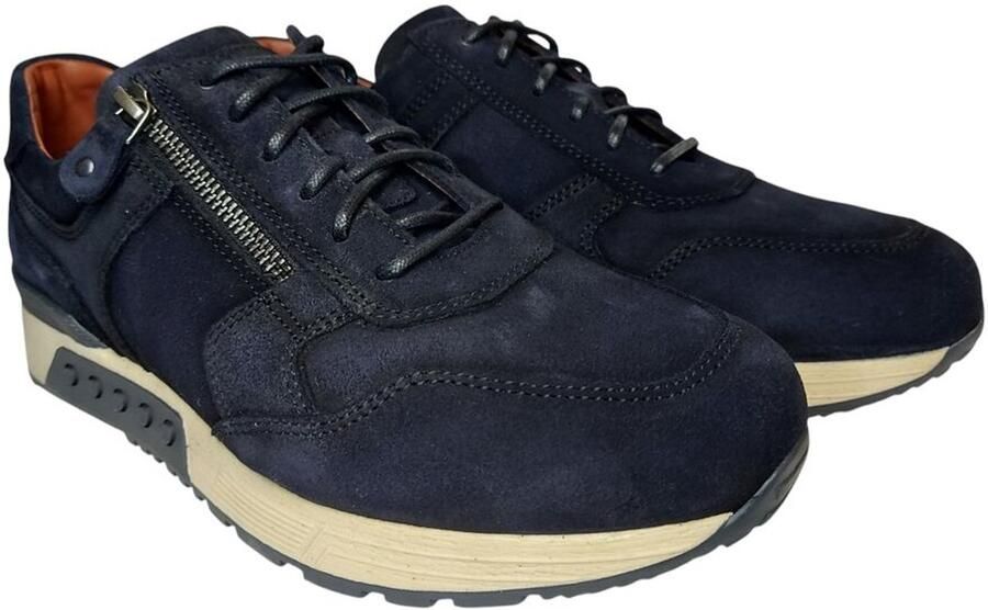 Greve Sneakers Haarlem 4299.02 Night Blue suède Wijdte K - Foto 2