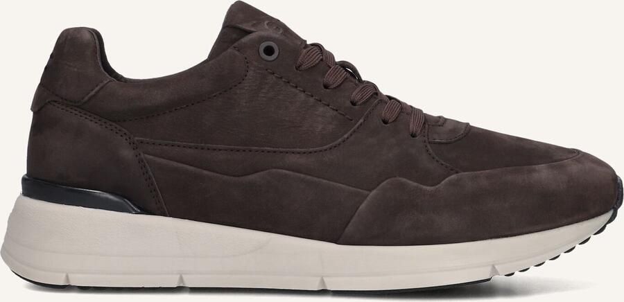 GREVE Lage Sneakers Heren Walker 7288 Maat: 44 Materiaal: Nubuck Kleur: Bruin