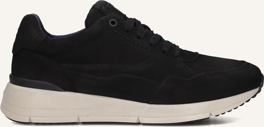 Greve Walker 7288 Sneakers Nubuck Heren Zwart