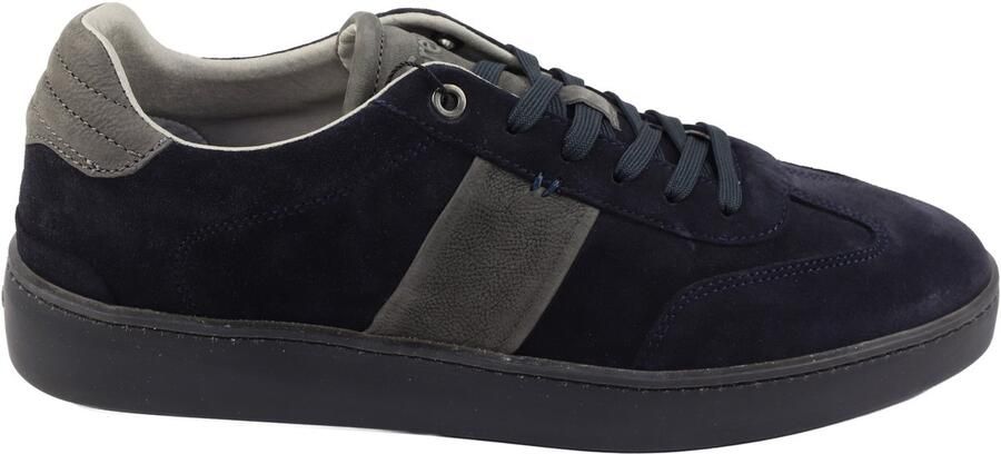 Greve Wave 2226 Veterschoenen Sportief Mannen blauw nubuck suede