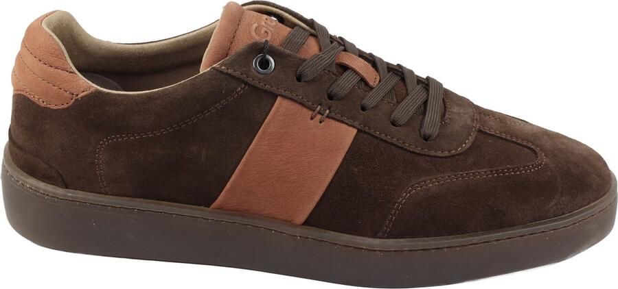 Greve Wave 2226 Veterschoenen Sportief Mannen bruin nubuck suede