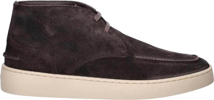 GREVE Hoge Sneakers Heren Wave 2525 Maat: 41 Materiaal: Suède Kleur: Bruin