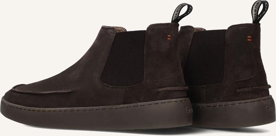 GREVE Chelsea Boots Heren Wave 2701 Maat: 44 Materiaal: Suède Kleur: Bruin - Foto 2