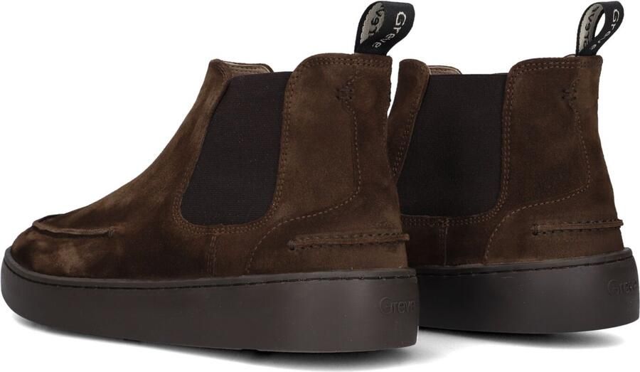 GREVE Chelsea Boots Heren Wave 2701 Suède Bruin - Foto 2