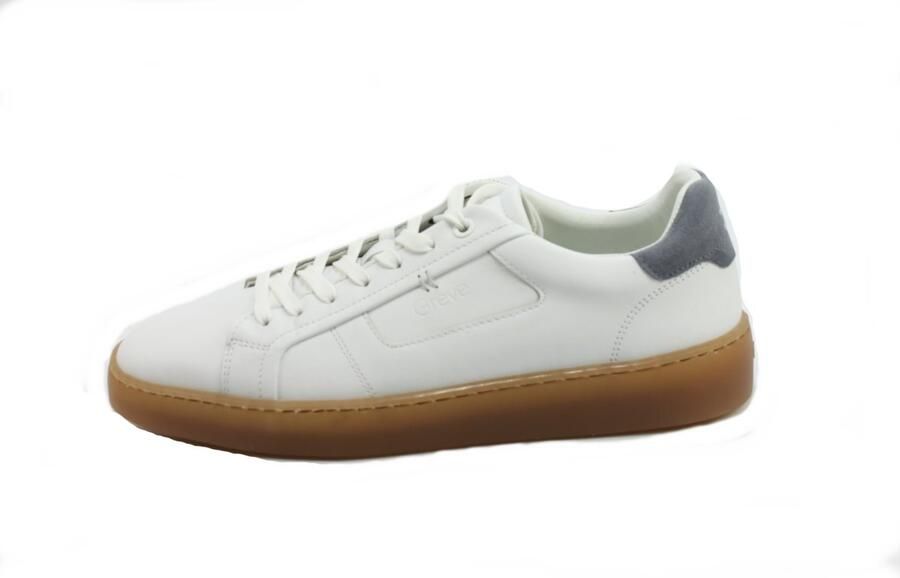 Greve Wave Sneakers Leer Heren Wit