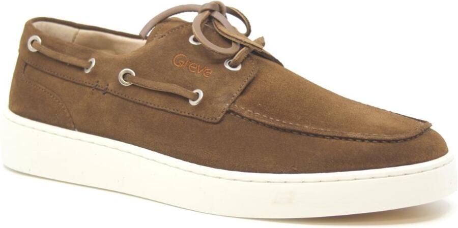 GREVE Veterschoenen Heren 2122 Maat: 46 Materiaal: Suède Kleur: Bruin - Foto 6