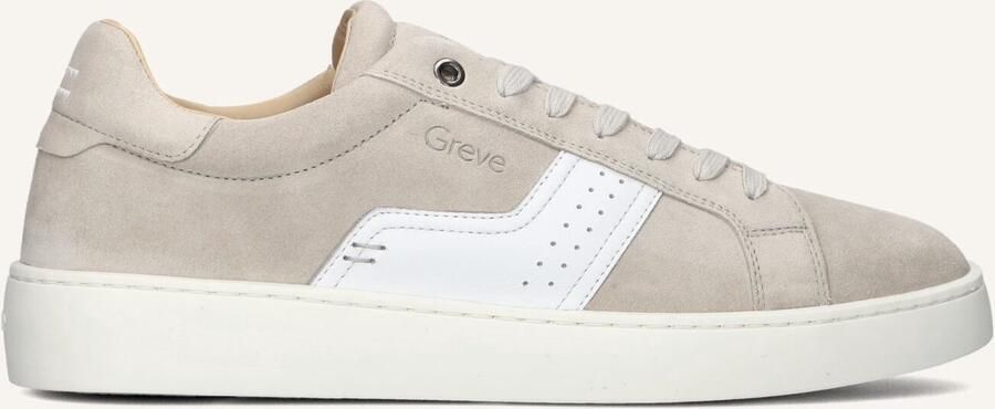 GREVE Lage Sneakers Heren Wave Maat: 41 Materiaal: Suède Kleur: Beige - Foto 2