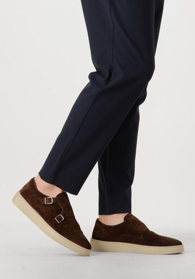 GREVE Lage Sneakers Heren Wave Suède Bruin