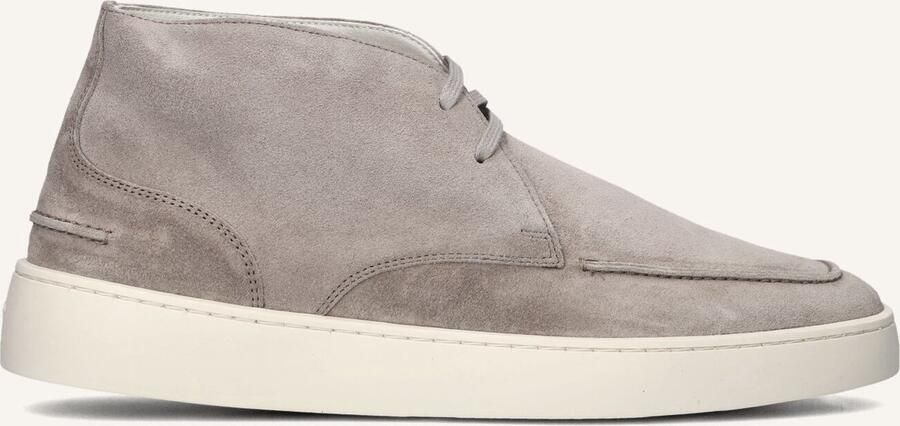 GREVE Lage Sneakers Heren Wave Suède Taupe