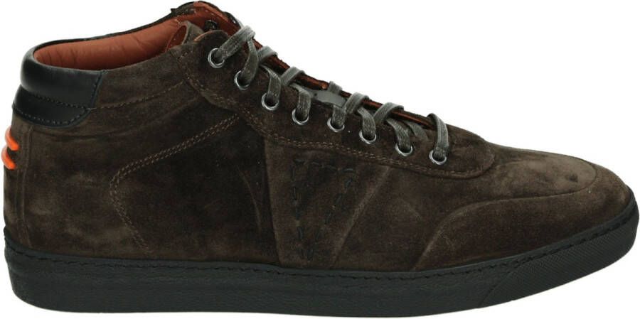 Greve 6680 Volwassenen Heren sneakersVrije tijd half-hoog Kleur: Bruin - Foto 2