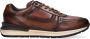 Greve Podium 7258 Lage sneakers Leren Sneaker Heren Cognac - Thumbnail 2