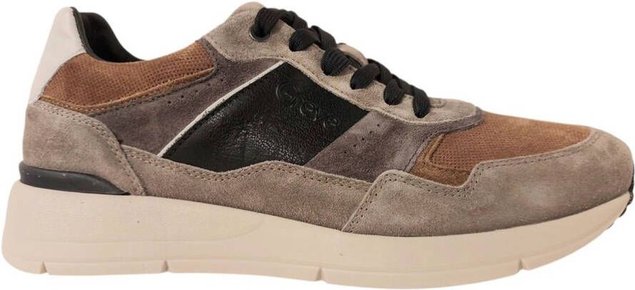 Greve Sneaker Walker 3289.01 Taiga Grijs Suede Wijdte K