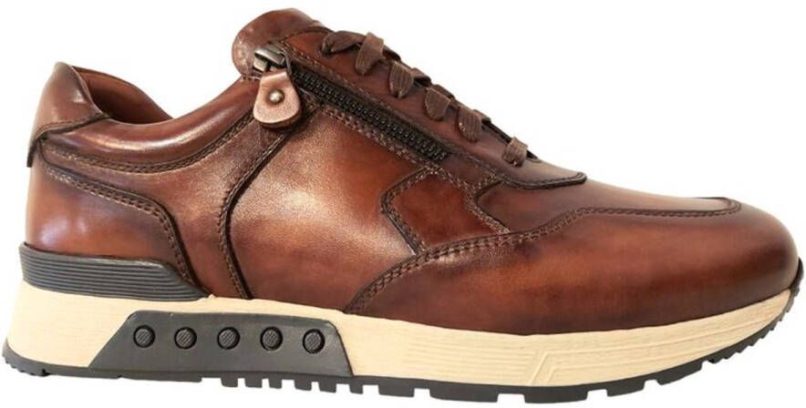 Greve Sneakers Haarlem 4299.03 Cognac Wijdte K