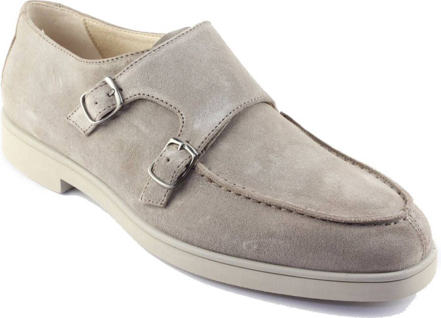 Greve Casual Twist Suède Schoenen Beige Heren