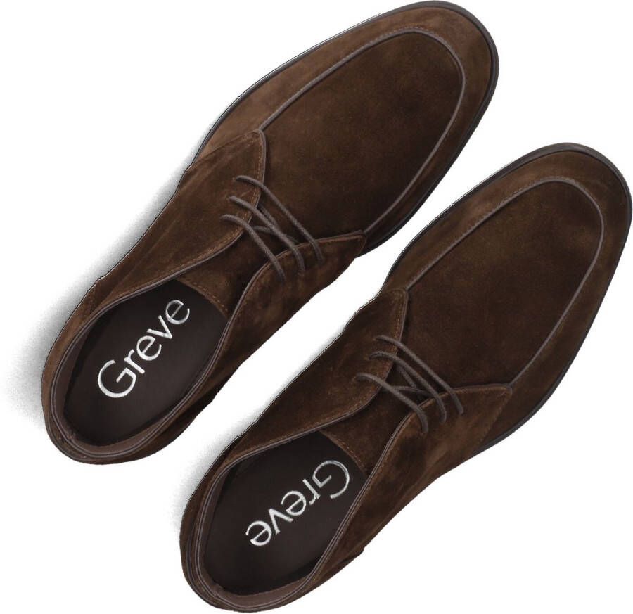 GREVE Veterschoenen Heren Tufo 1517 Maat: 47 Materiaal: Suède Kleur: Bruin - Foto 2