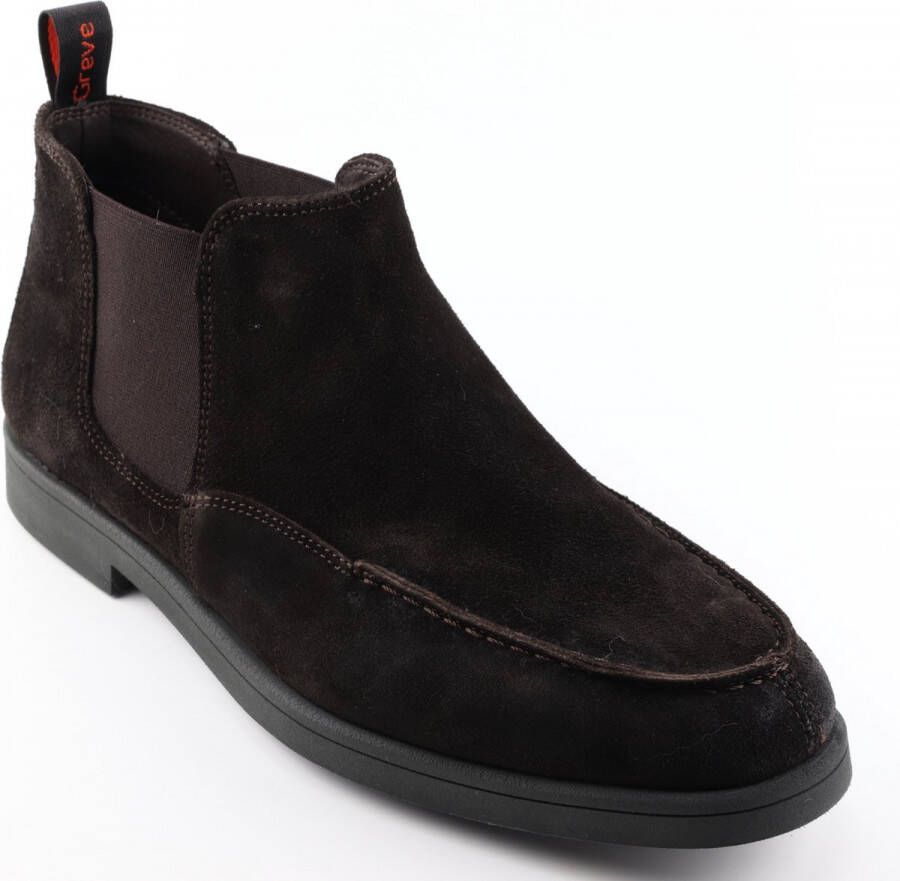 Greve Tufo 1737 Chelsea boots Enkellaarsjes Heren Bruin