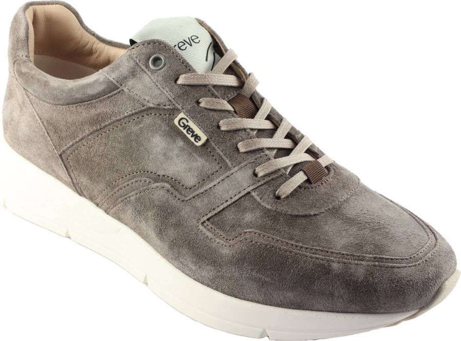 Greve Heren Lage sneakers Walker 2346 Brown Heren