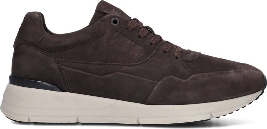 GREVE Lage Sneakers Heren Walker 7288 Maat: 43 Materiaal: Nubuck Kleur: Bruin