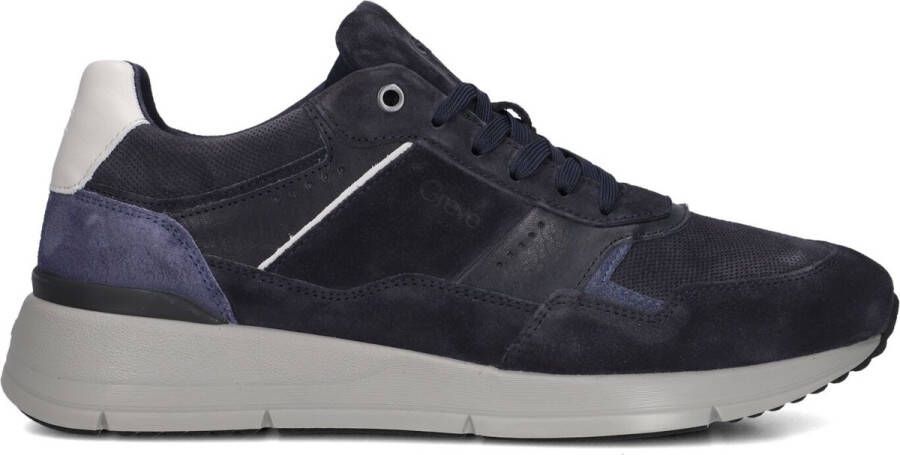 Greve Walker H Sneakers Suède Heren Blauw