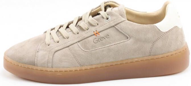 GREVE Lage Sneakers Heren Wave Maat: 44 Materiaal: Suède Kleur: Taupe - Foto 3
