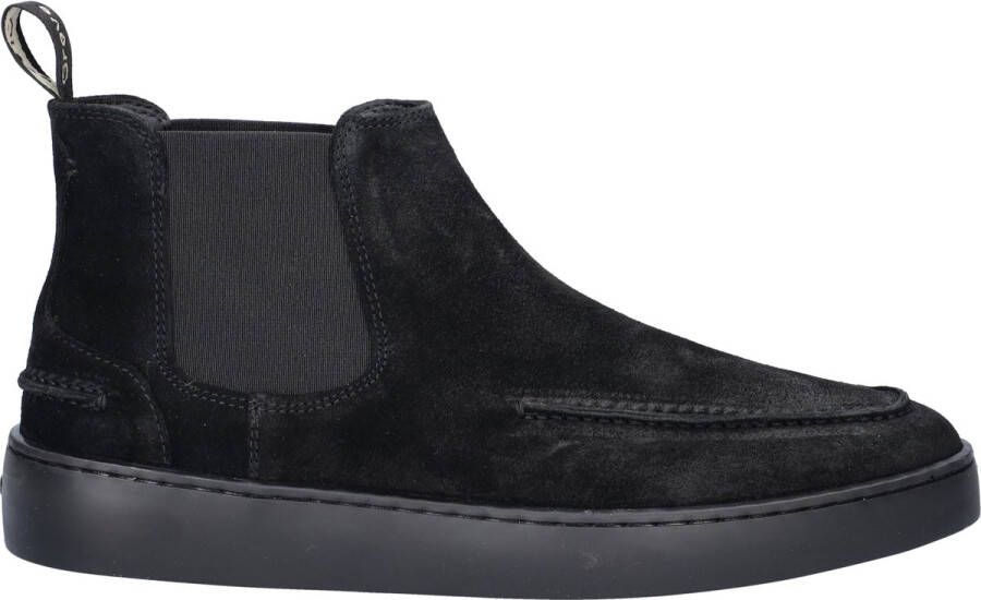 Greve Wave heren chelseaboot Zwart