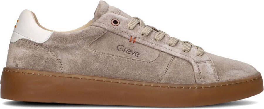GREVE Lage Sneakers Heren Wave Maat: 44 Materiaal: Suède Kleur: Taupe - Foto 3