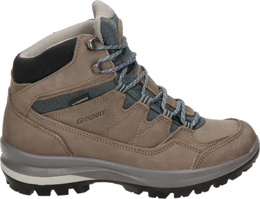 Grisport Bari Mid Wandelschoenen donker bruin donker grijs