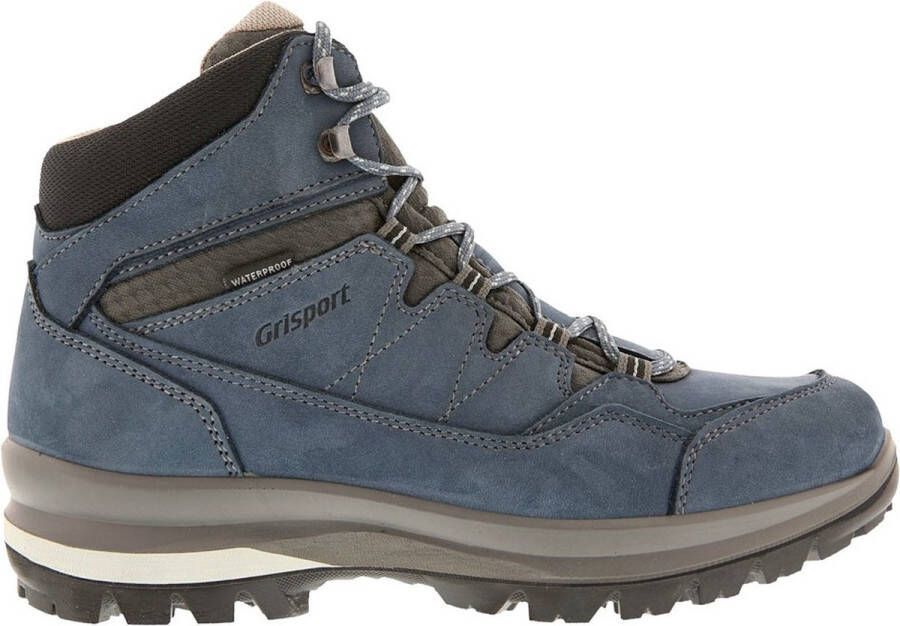 Grisport Bari Mid Wandelschoenen Vrouwen blauw grijs