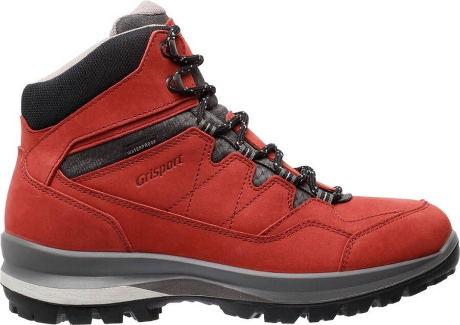 Grisport Bari Mid rood wandelschoenen dames (a) (14129-08) - Foto 2