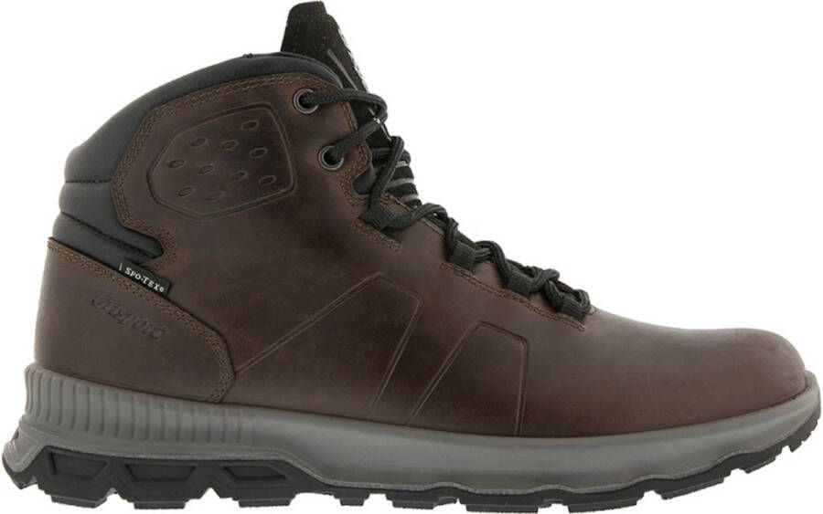 Grisport Berlin Mid suède wandelschoenen bruin