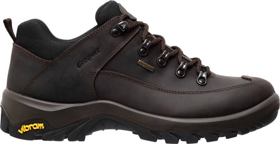 Grisport Brenta Low Dark Brown Wandelschoenen