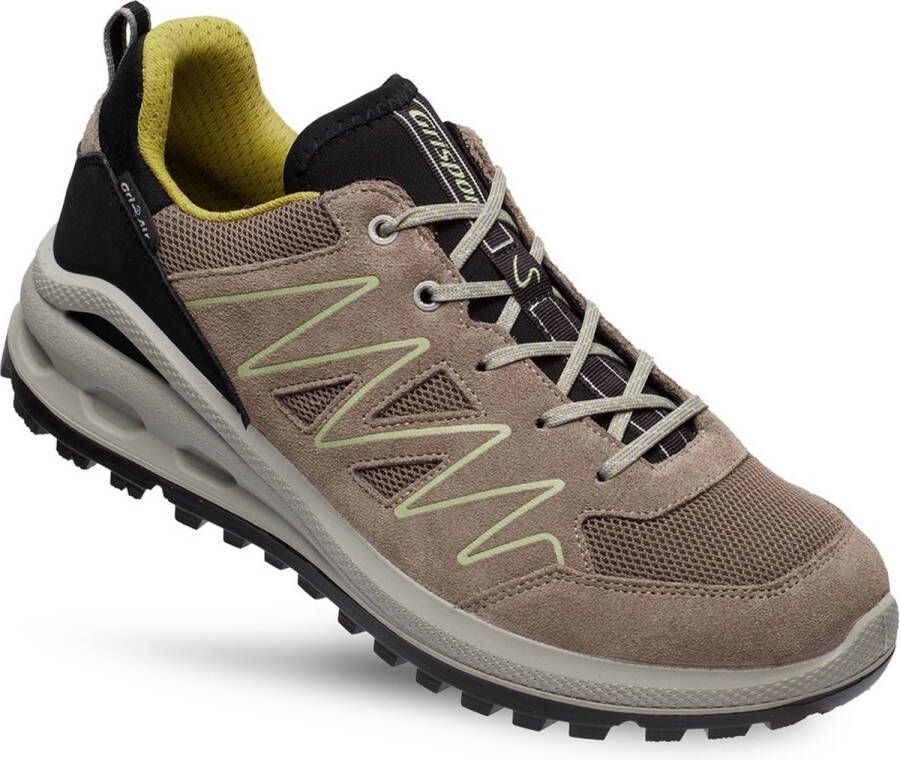 Grisport Brig low beige wandelschoenen dames