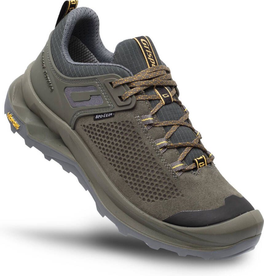 Grisport Discovery Low Unisex Wandelschoenen Green