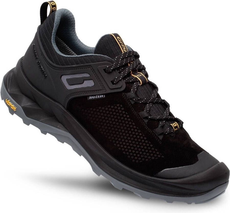 Grisport Discovery low zwart wandelschoenen uni