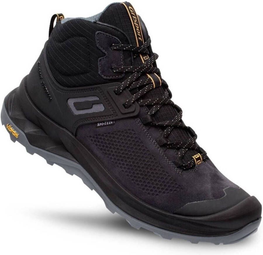 Grisport Discovery Mid blauw wandelschoenen uni